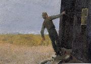 Christian Krohg Et Nodskudd oil painting on canvas